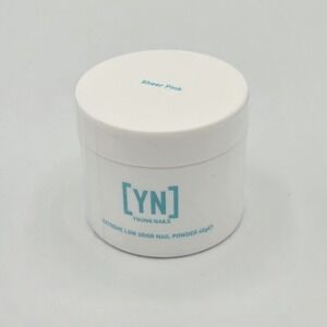 Young Nails Sheer Pink Color‎ EXTREME LOW ODOR ACRYLIC NAIL POWDER 45G YN